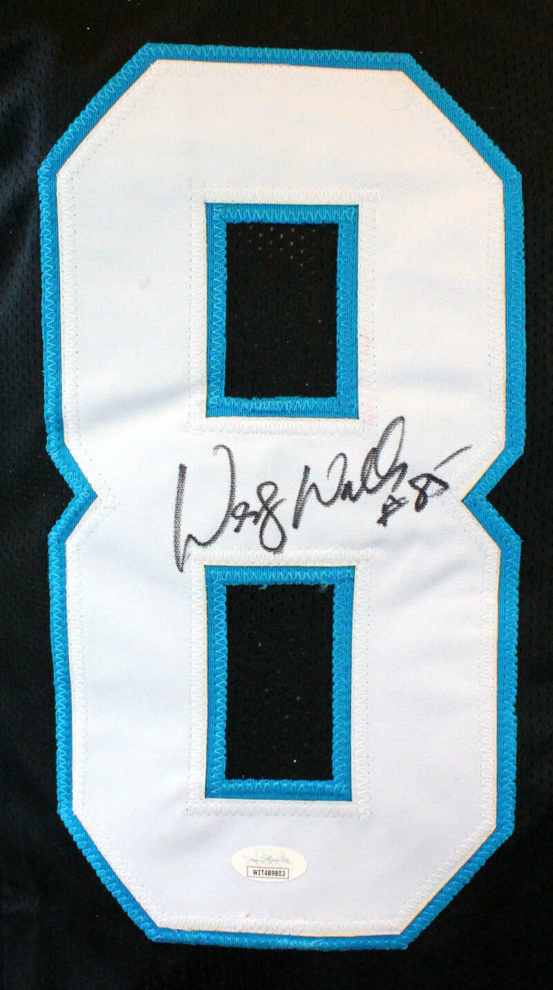 Wesley Walls Autographed Black Custom Jersey
