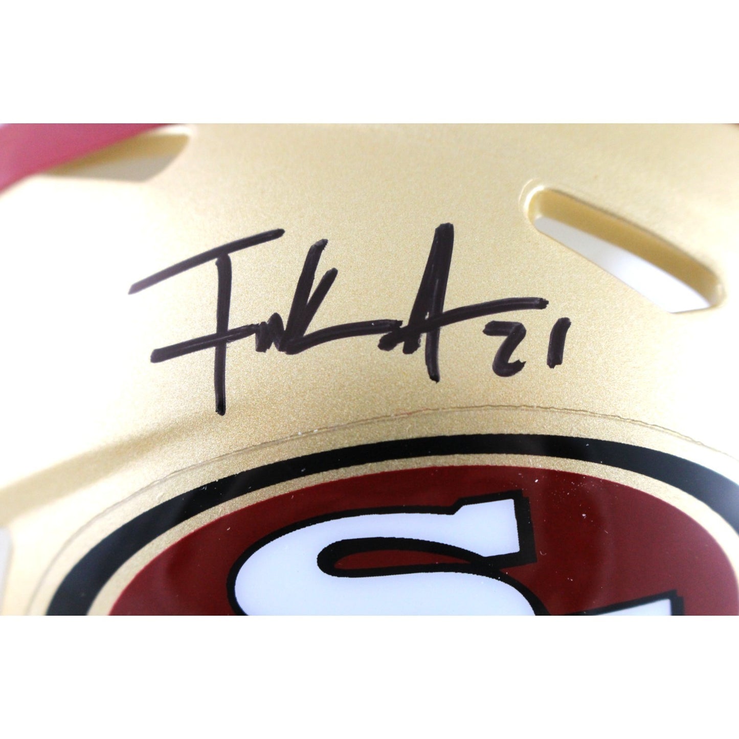 Frank Gore San Francisco 49ers Autographed Mini Helmet