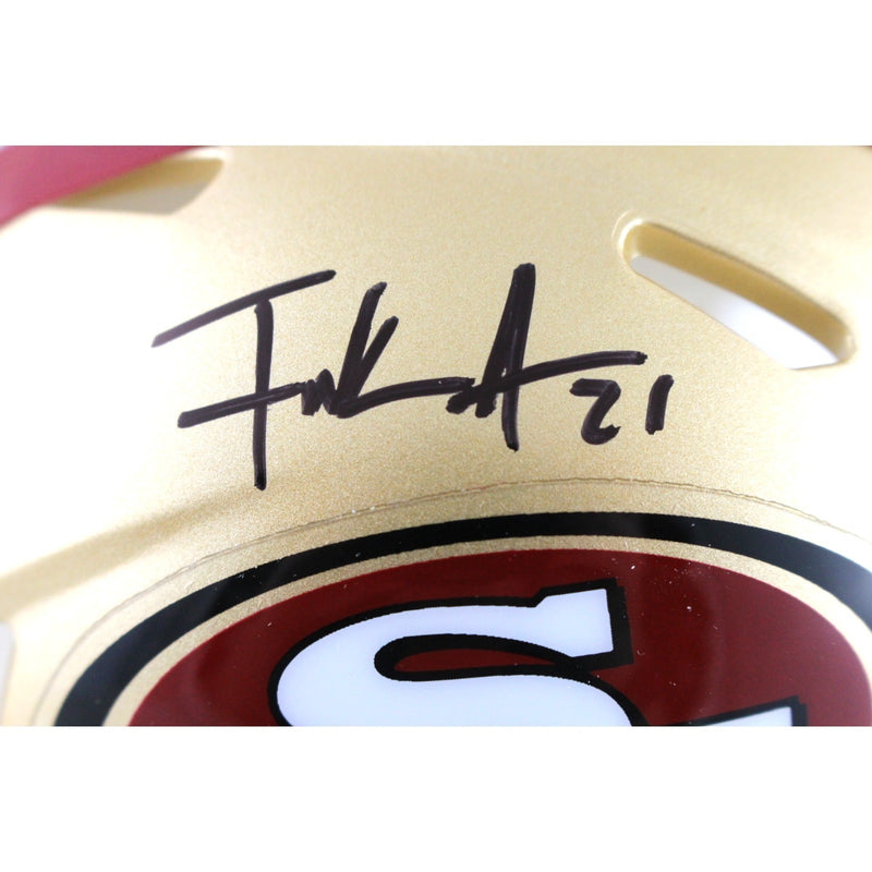 Frank Gore San Francisco 49ers Autographed Mini Helmet