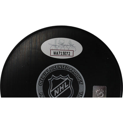 Gabe Landeskog Autographed Colorado Avalanche Hockey Puck