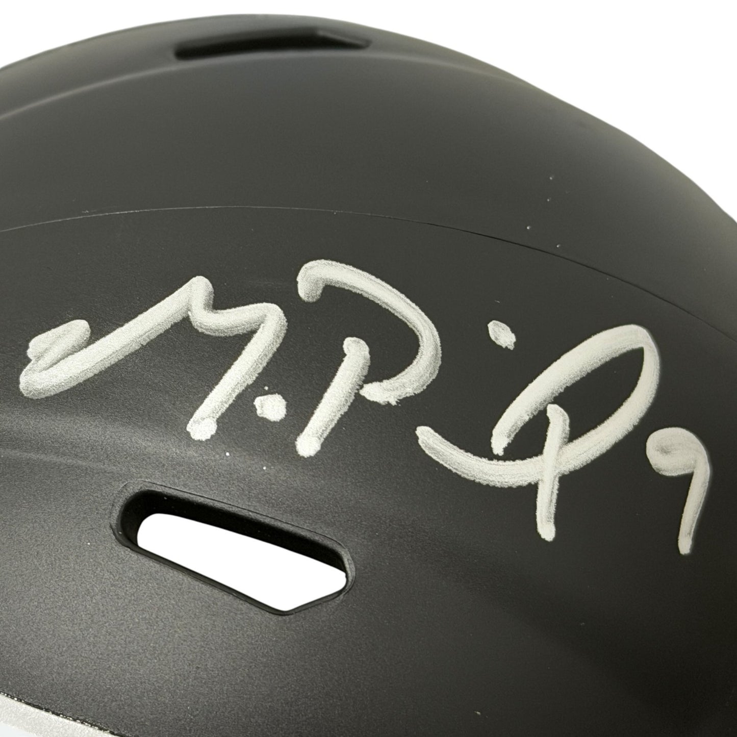 Michael Penix Jr. Signed Atlanta Falcons Speed Mini Helmet (Beckett COA)