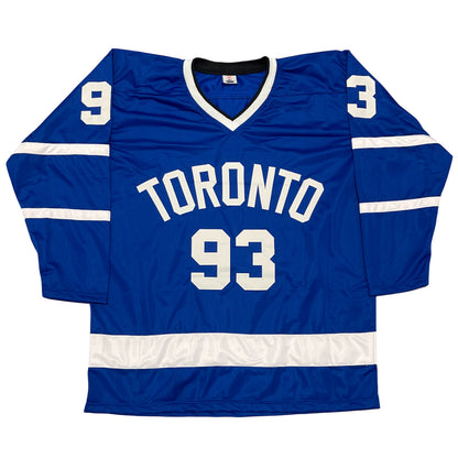 Doug Gilmour Signed Toronto Maple Leafs Custom Jersey (HOF '11)