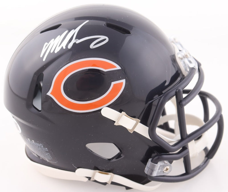 Mike Singletary Chicago Bears Autographed Mini Helmet (JSA COA)