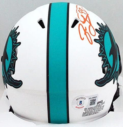 Jason Taylor Signed Miami Dolphins Lunar Mini Helmet