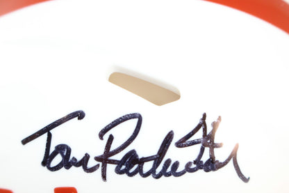 Tom Rathman & Roger Craig Signed Nebraska Cornhuskers Mini Helmet