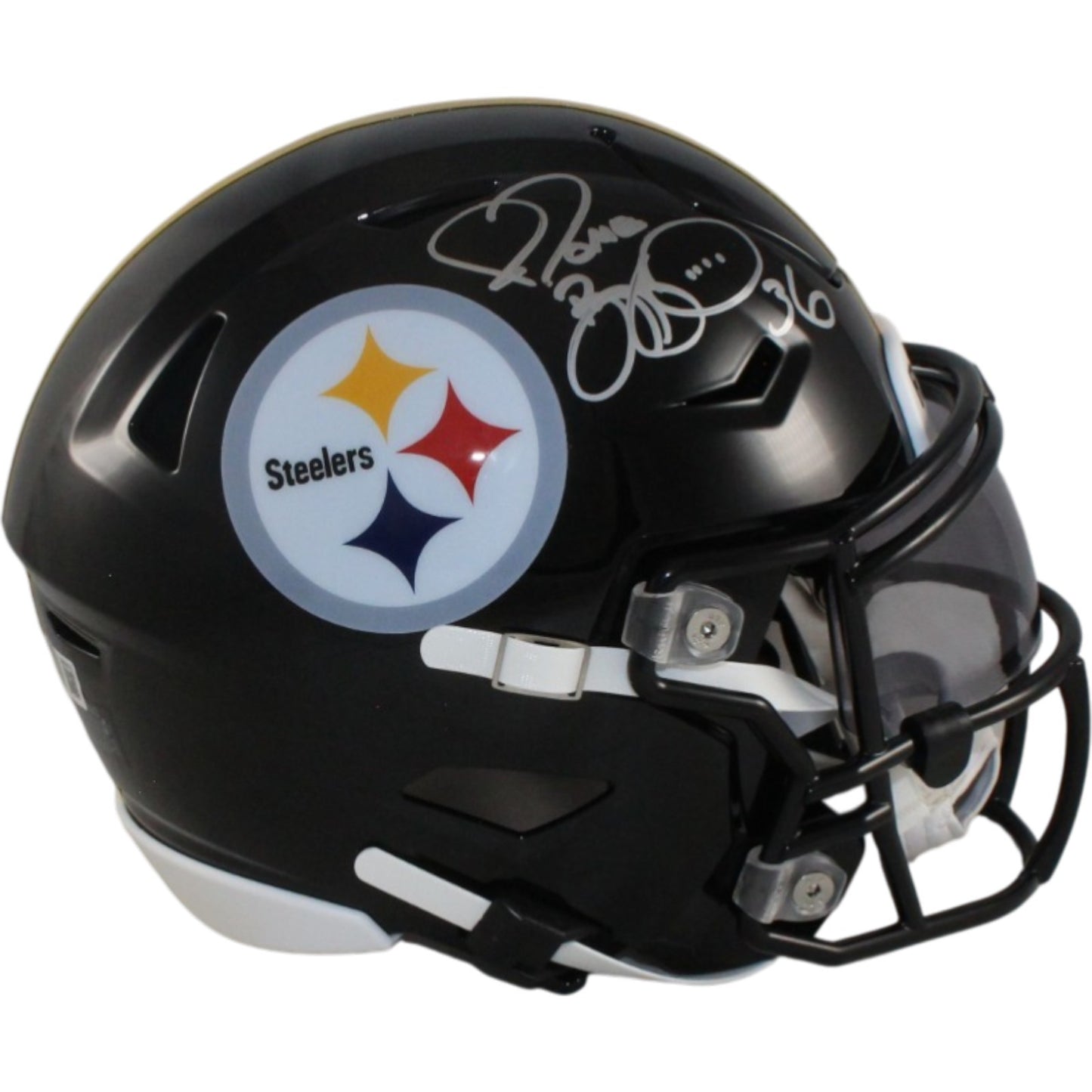 Jerome Bettis Autographed Pittsburgh Steelers Mid-Size Midi Helmet