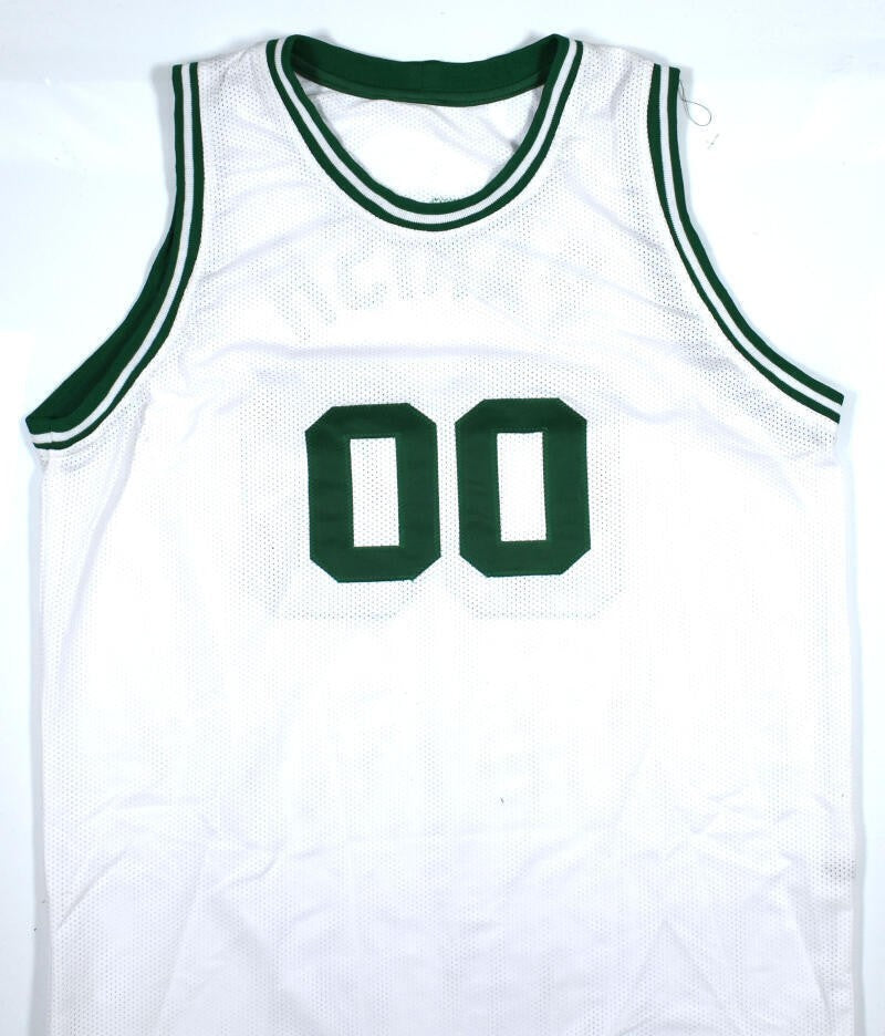 Robert Parish Autographed White Custom Basketball Jersey