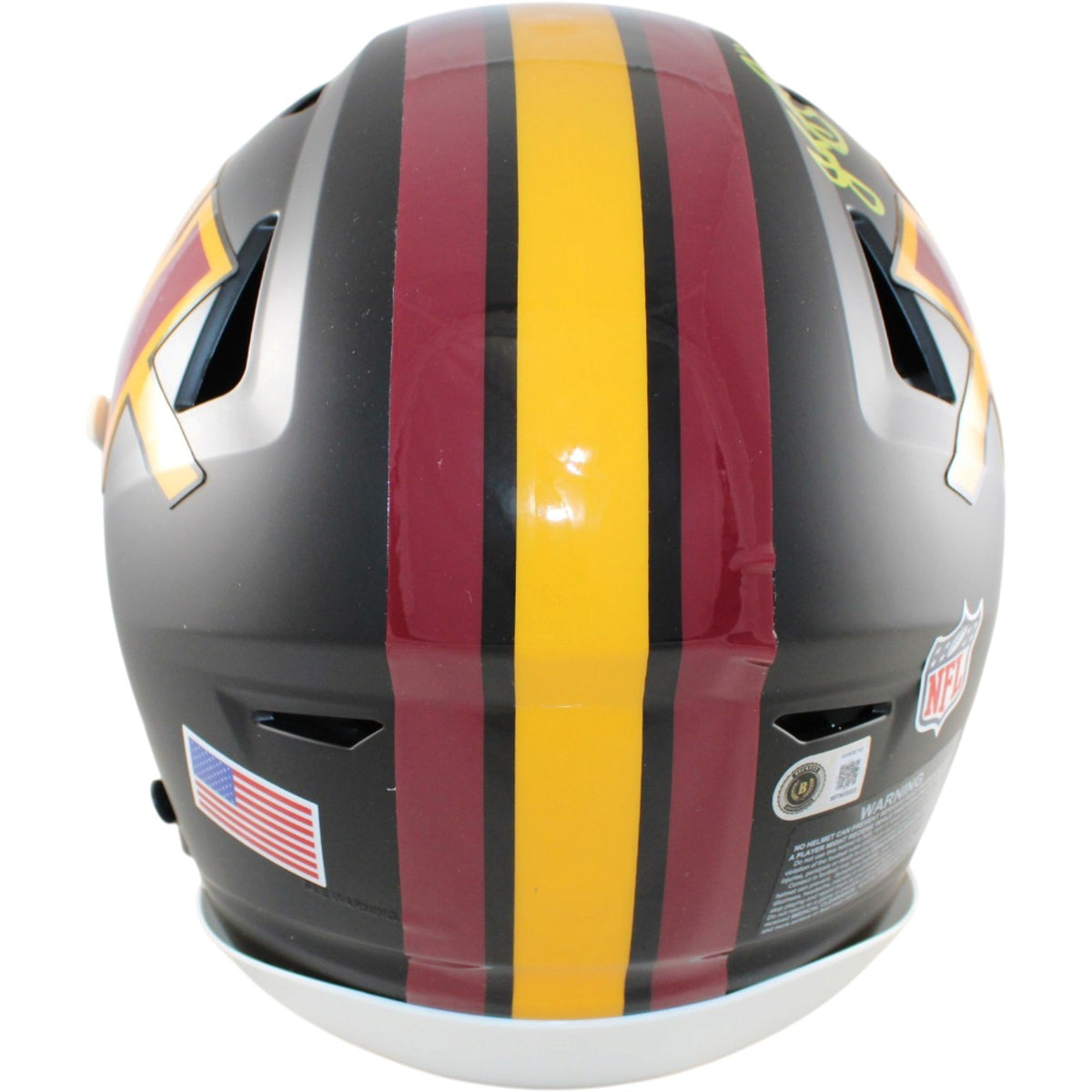 John Riggins Autographed Washington Commanders 2026 Hail Raiser Speedflex Helmet