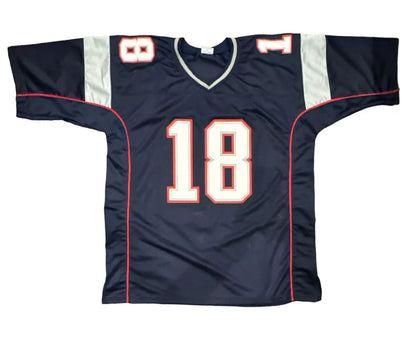 Matthew Slater Signed New England Patriots Custom Jersey (Beckett BAS)