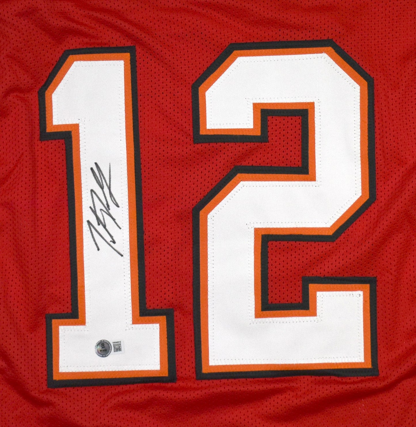 Trent Dilfer Autographed Red Custom Jersey