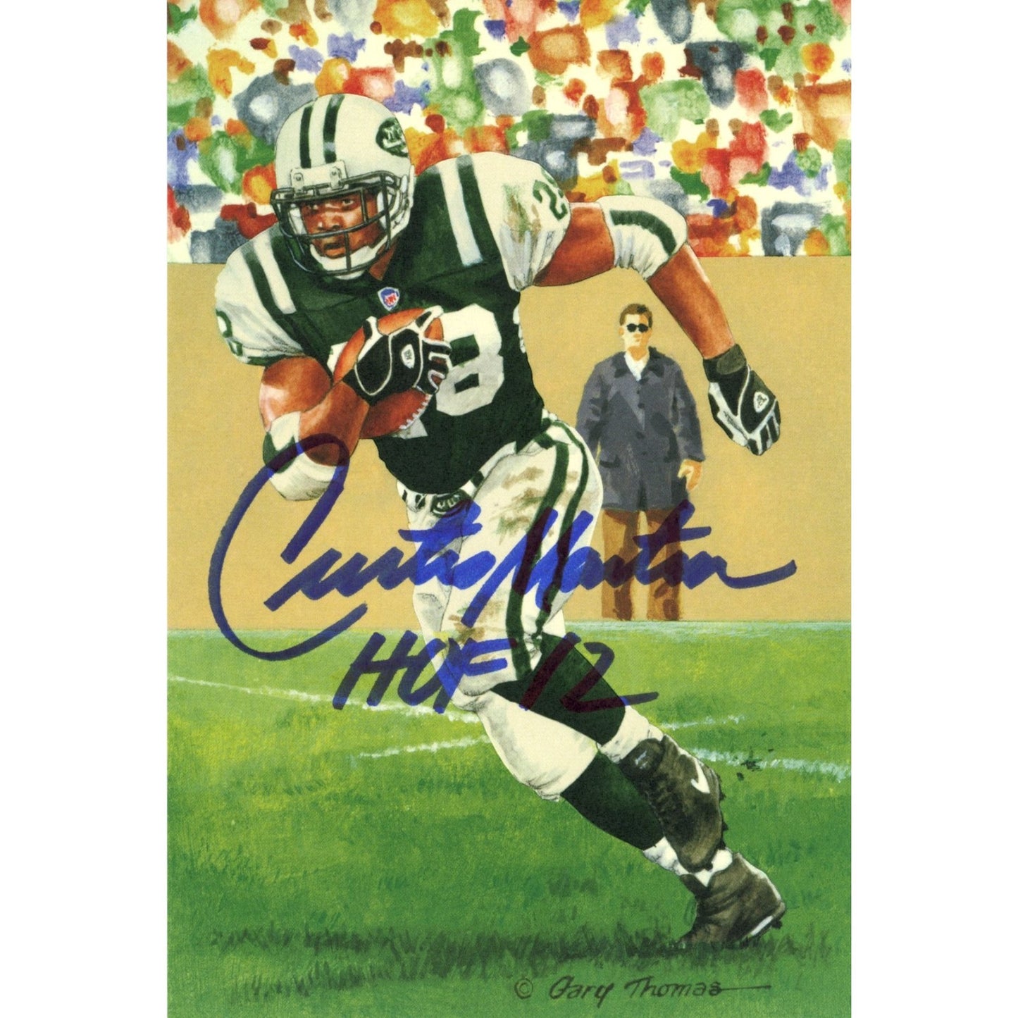 2012 Hall of Fame Multi-Signed Goal Line Art Card Set