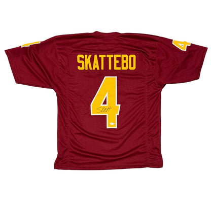 Cam Skattebo Signed Arizona State Sun Devils Custom Jersey