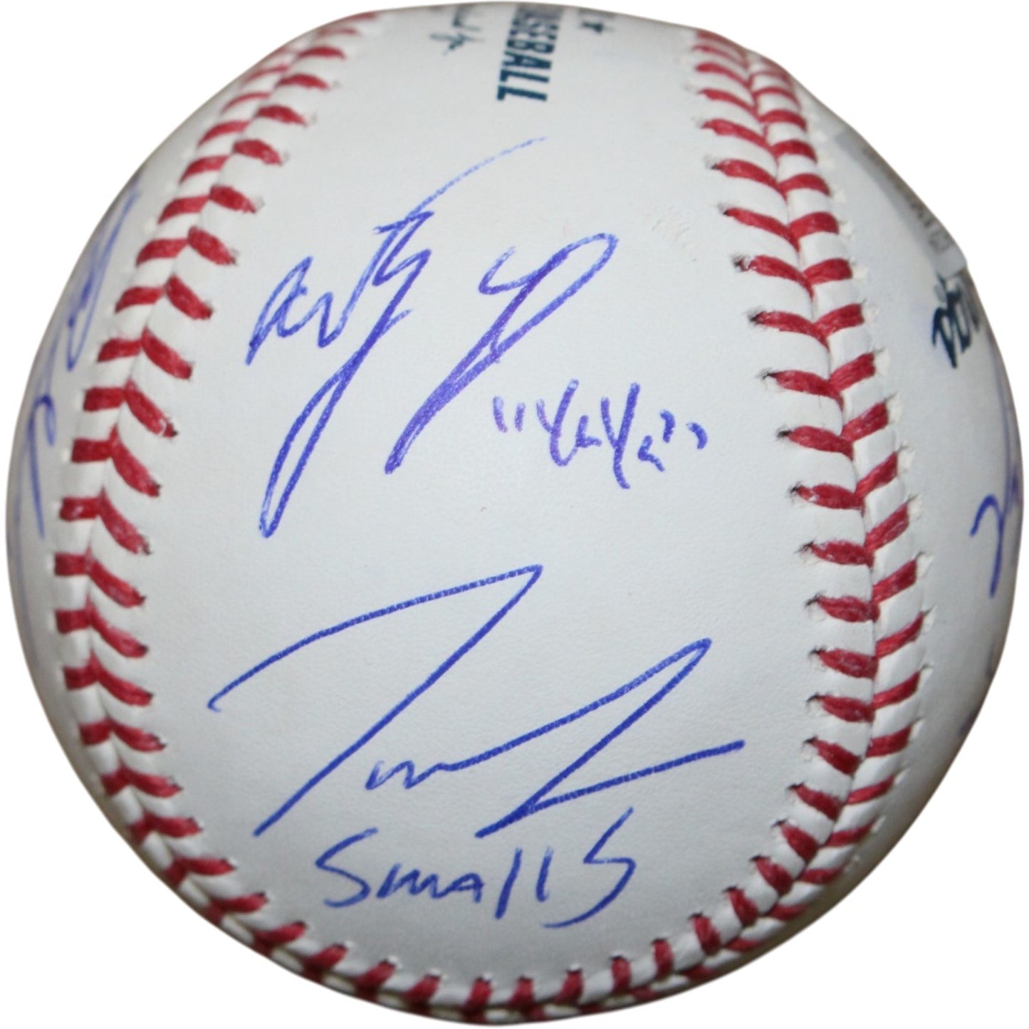 Patrick Renna and Cast Signed The Sandlot Logo Official MLB Baseball