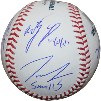 Patrick Renna and Cast Signed The Sandlot Logo Official MLB Baseball