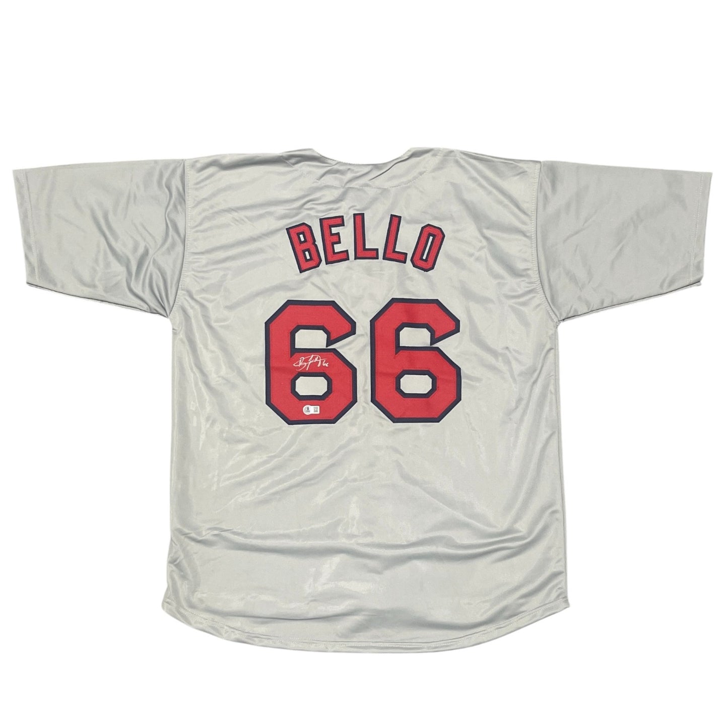 Brayan Bello Signed Boston Red Sox Custom Jersey (Beckett COA)