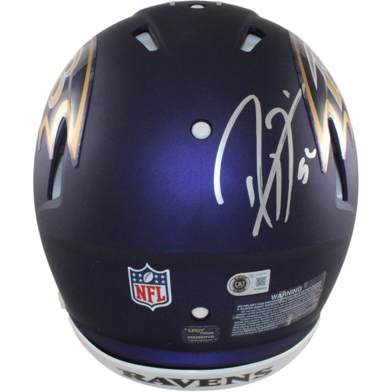 Ray Lewis Autographed Baltimore Ravens 2026 Alternate Authentic Helmet