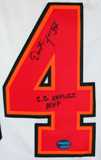 Dexter Jackson Signed Tampa Bay Buccaneers Custom Jersey - SB MVP