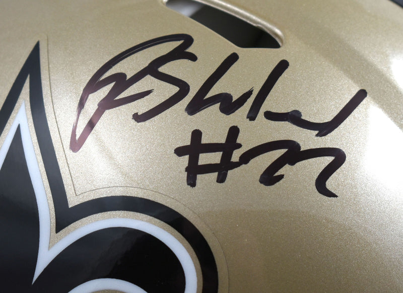 Rashid Shaheed Signed New Orleans Saints Full Size Speed Authentic Helmet