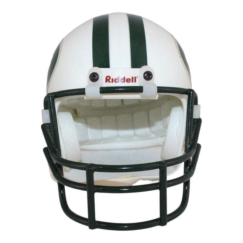 New York Jets Throwback 1998-2008 Riddell VSR4 Authentic Mini Helmet