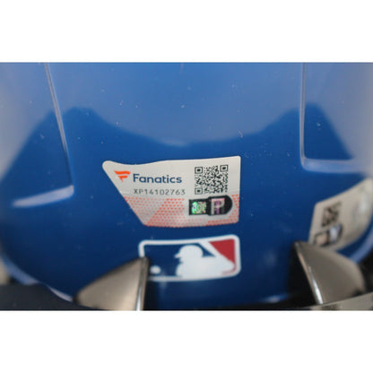 Dansby Swanson Autographed Chicago Cubs Rawlings Mini Batting Helmet