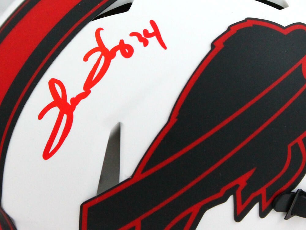 Thurman Thomas Signed Buffalo Bills Lunar Speed Mini Helmet