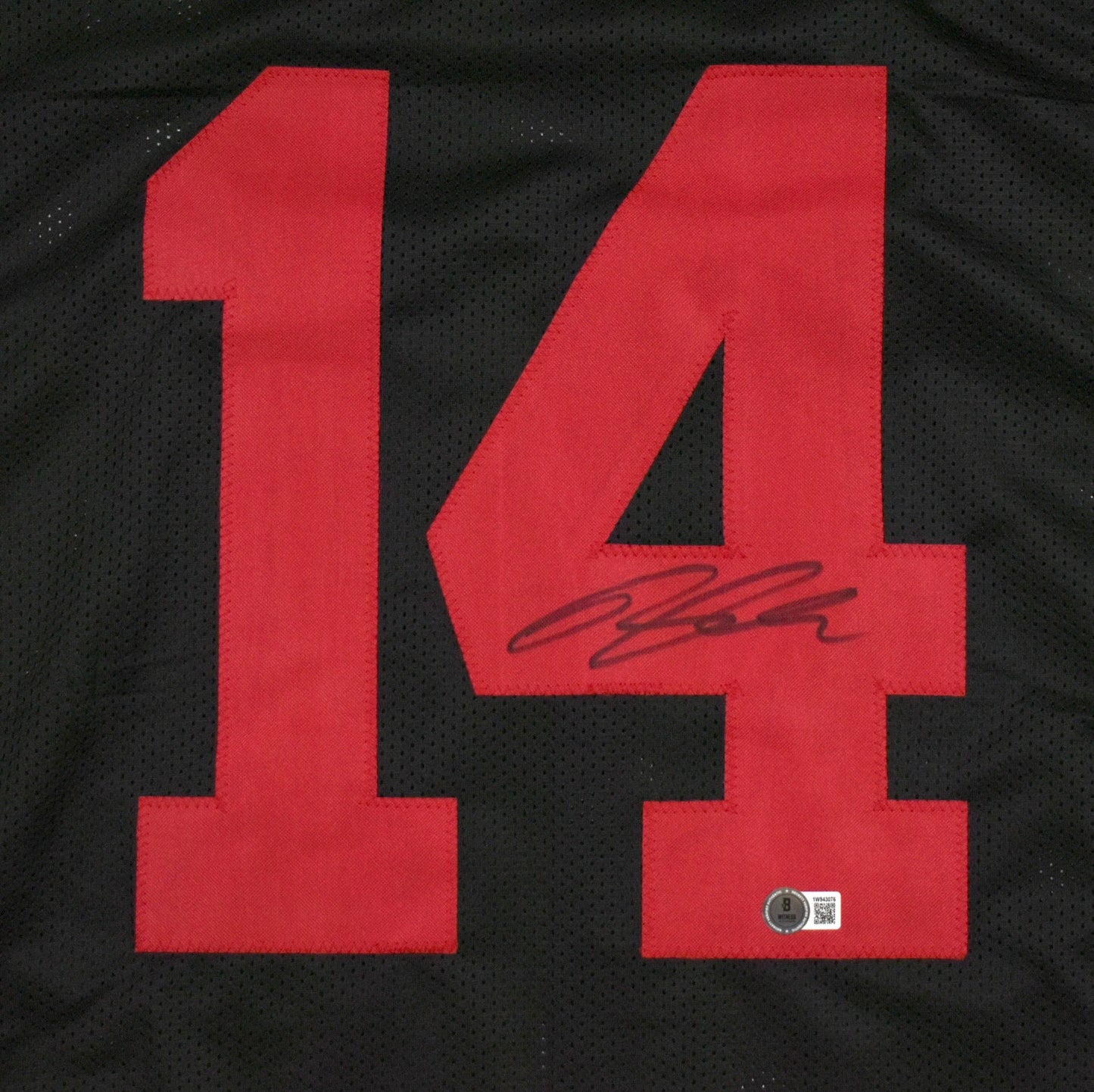 Ricky Pearsall Signed San Francisco 49ers Black Custom Jersey