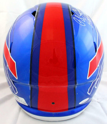 OJ Simpson Signed Buffalo Bills Full Size Flash Speed Helmet