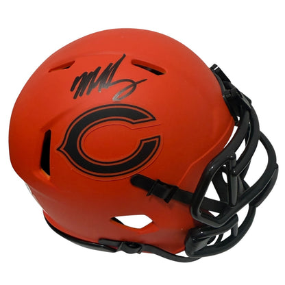 Mike Singletary Signed Chicago Bears Rave Alternate Mini Helmet