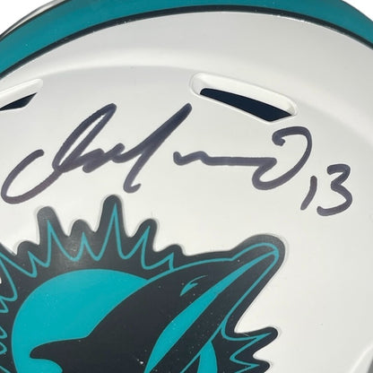 Dan Marino Miami Dolphins Signed Riddell Lunar Eclipse Mini Helmet