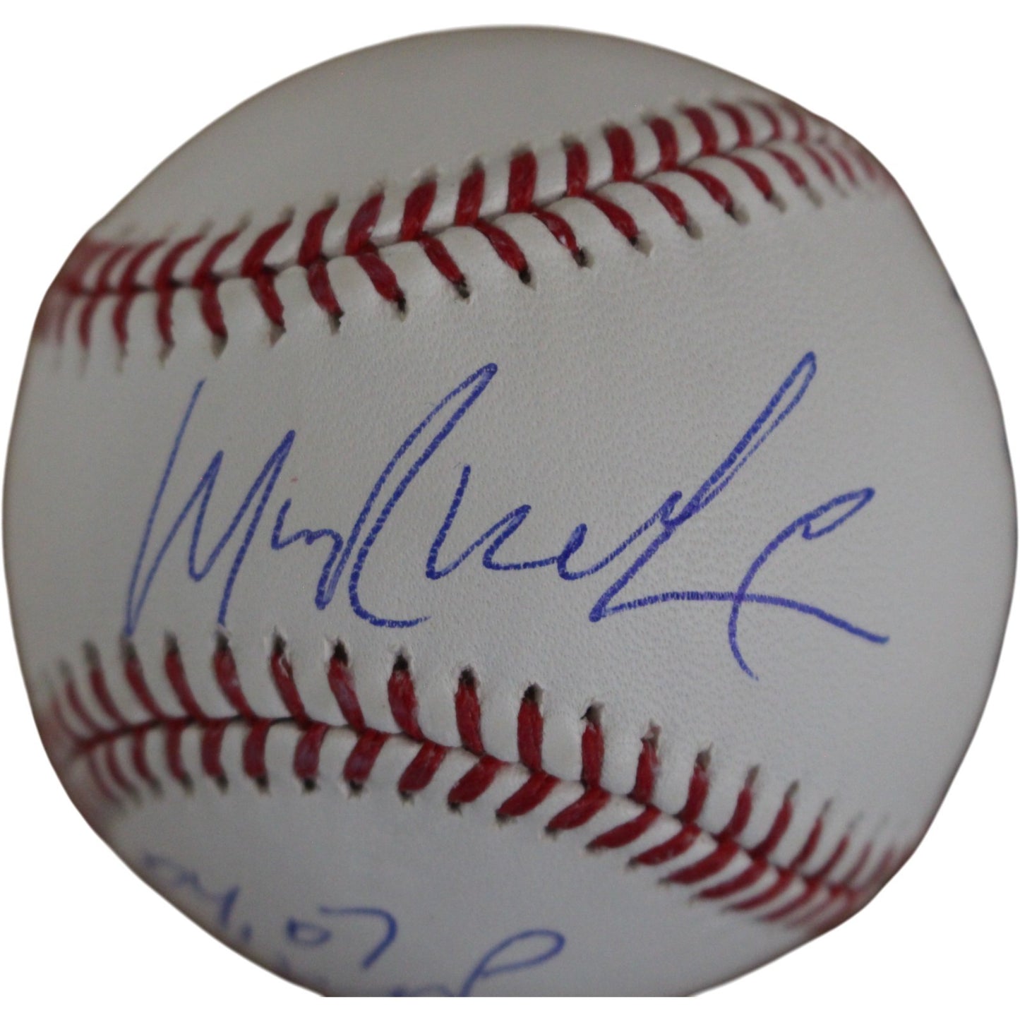 Manny Ramirez Autographed Boston Red Sox Baseball (04 07 Champs Inscription)
