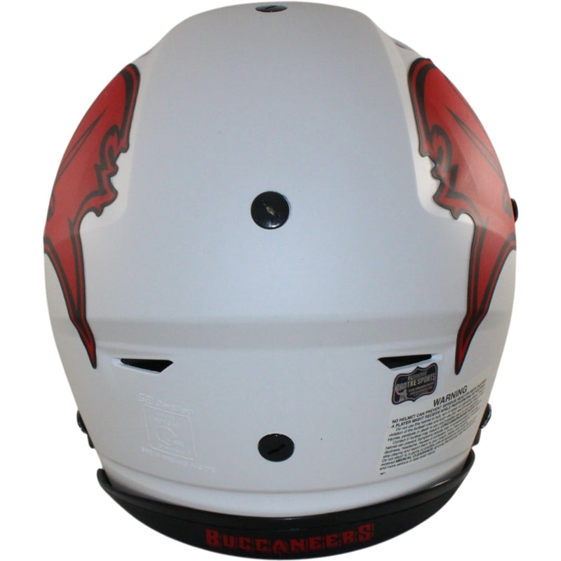 Rob Gronkowski Autographed Tampa Bay Buccaneers SpeedFlex Lunar Helmet