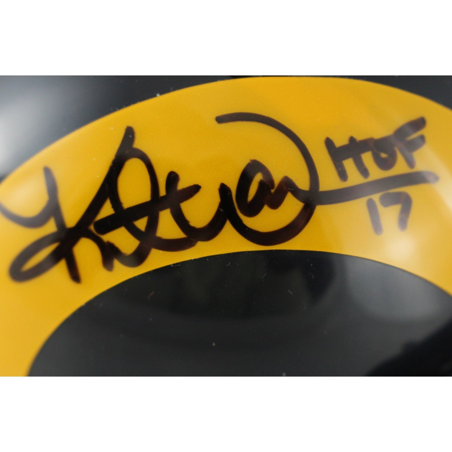Kurt Warner Signed St. Louis Rams Throwback Mini Helmet (HOF Inscription)