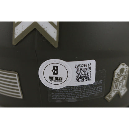 John Lynch Autographed Tampa Bay Buccaneers Salute to Service Mini Helmet