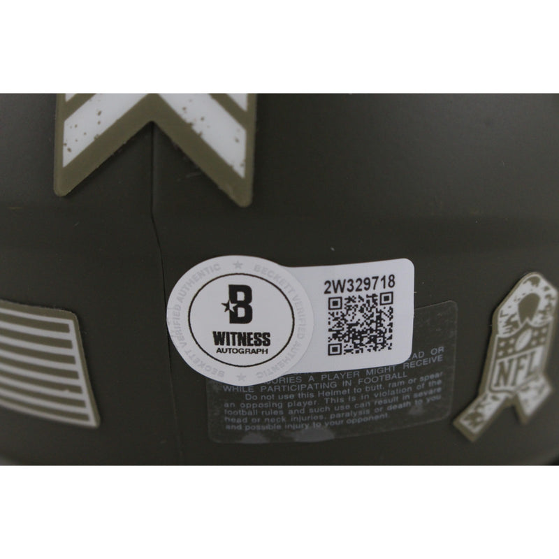 John Lynch Autographed Tampa Bay Buccaneers Salute to Service Mini Helmet