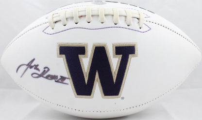 John Ross Signed Washington Huskies Logo Football
