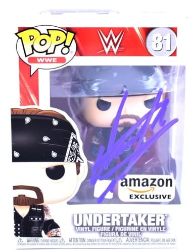 The Undertaker Signed WWE Funko Pop Figurine #81