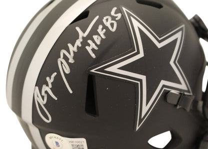 Roger Staubach Signed Dallas Cowboys Eclipse Mini Helmet
