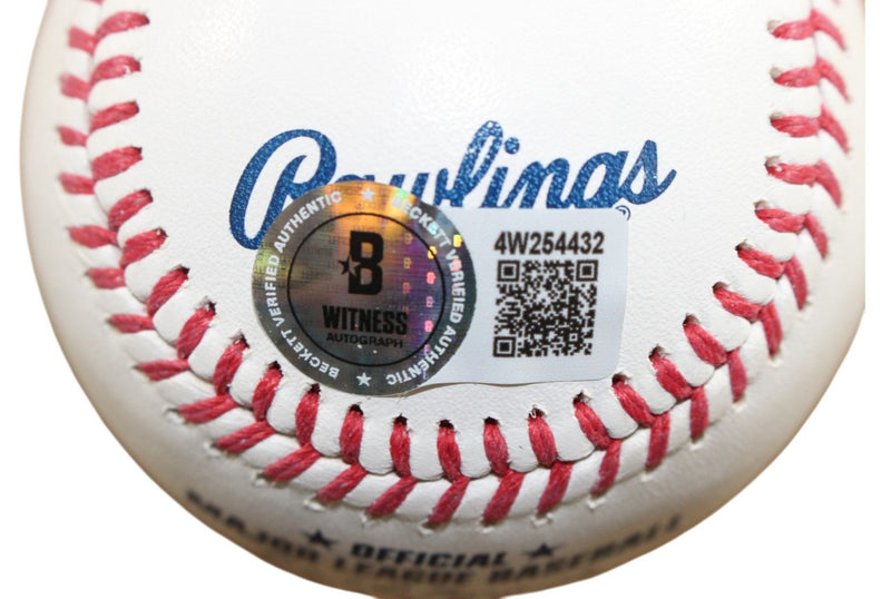 Reggie Jackson Signed New York Yankees Official MLB Baseball (HOF / 563 HR)
