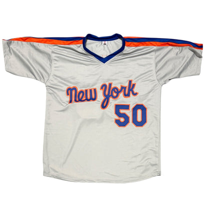 Sid Fernandez New York Mets Signed Custom Jersey (86 WSC) JSA
