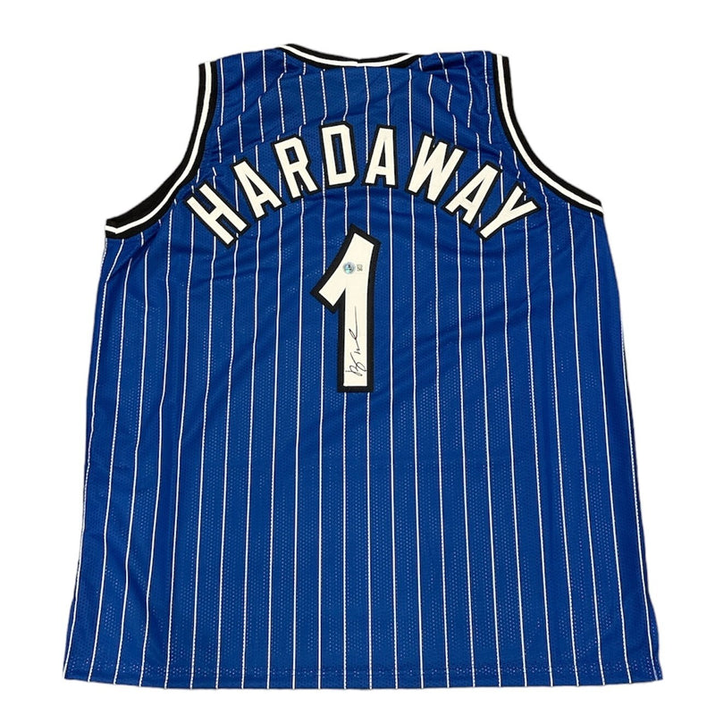 Anfernee Penny Hardaway Signed Orlando Magic Custom Basketball Jersey