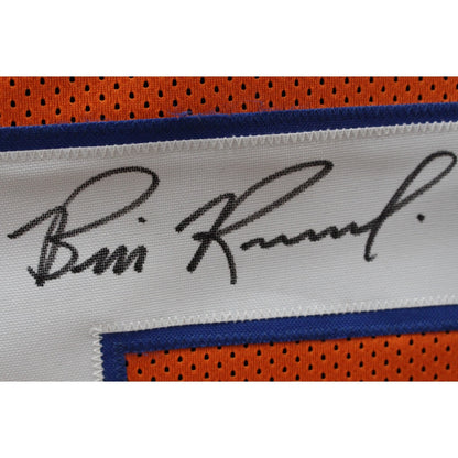 Bill Romanowski Autographed Orange Throwback Custom Jersey