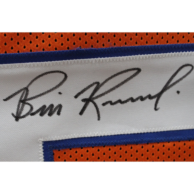 Bill Romanowski Autographed Orange Throwback Custom Jersey