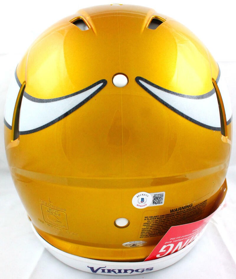 Dalvin Cook Signed Minnesota Vikings Full Size Flash Authentic Helmet