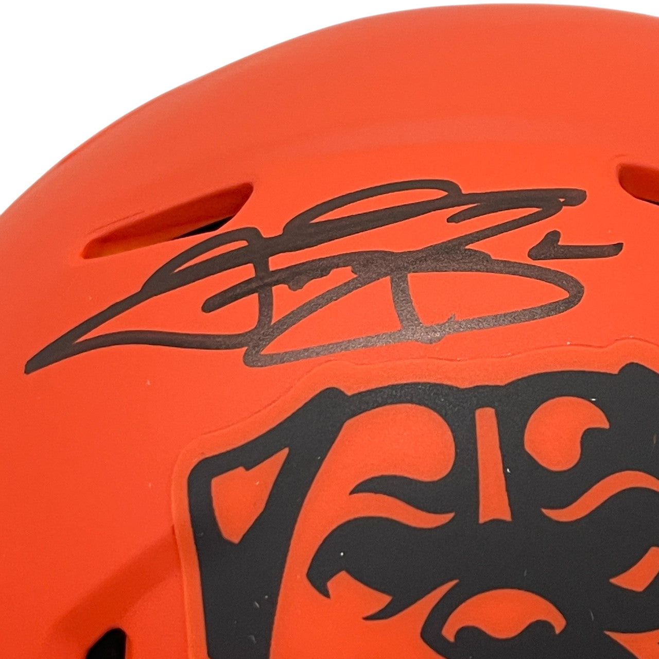 Johnny Manziel Signed Cleveland Browns Rave Mini Helmet (F**K Cleveland)