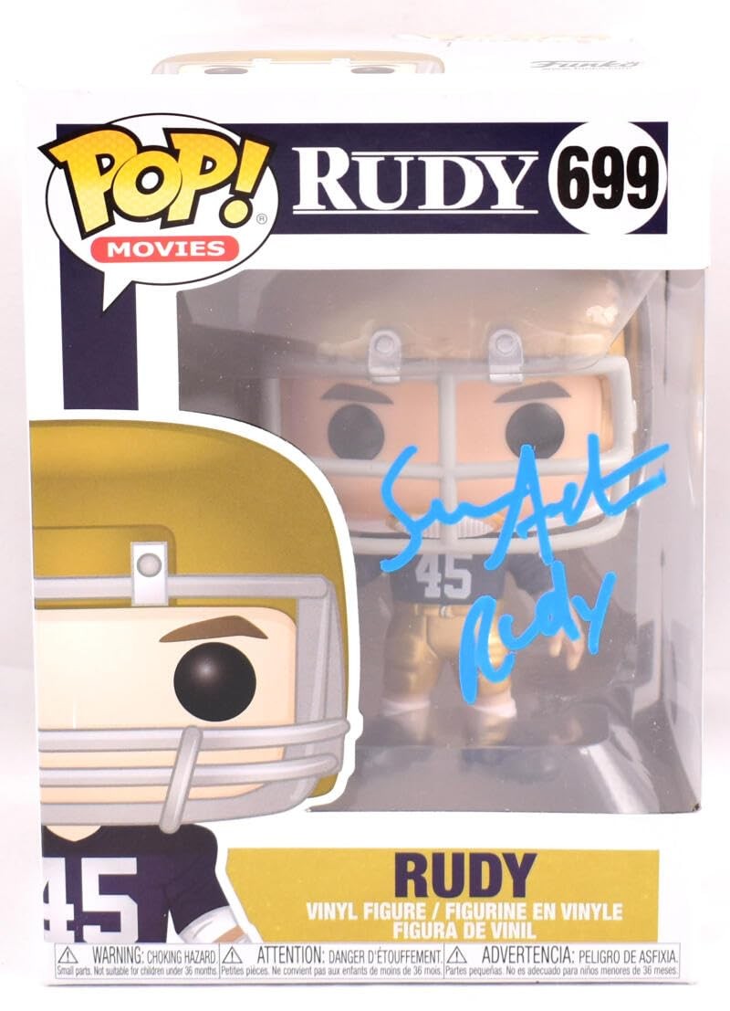 Sean Astin Signed Rudy Funko Pop Figurine #699