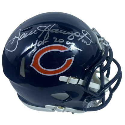 Dan Hampton Signed Chicago Bears Speed Mini Helmet (HOF 2002)