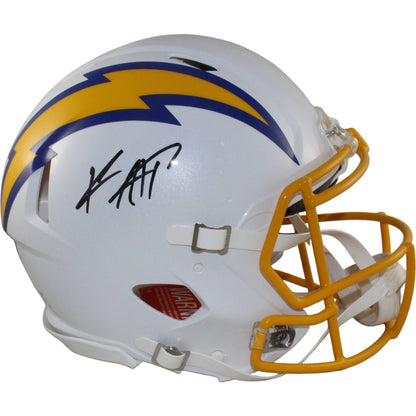 Keenan Allen Signed Los Angeles Chargers Full Size Authentic Color Rush Helmet