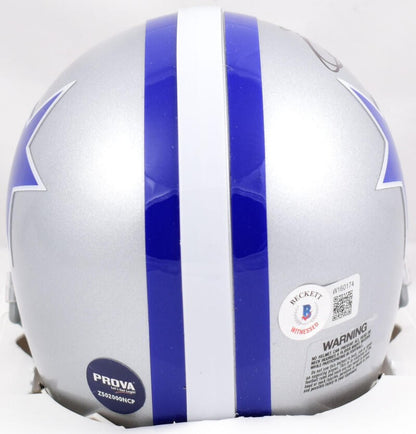 Emmitt Smith Signed Dallas Cowboys 1964-1966 Throwback Mini Helmet