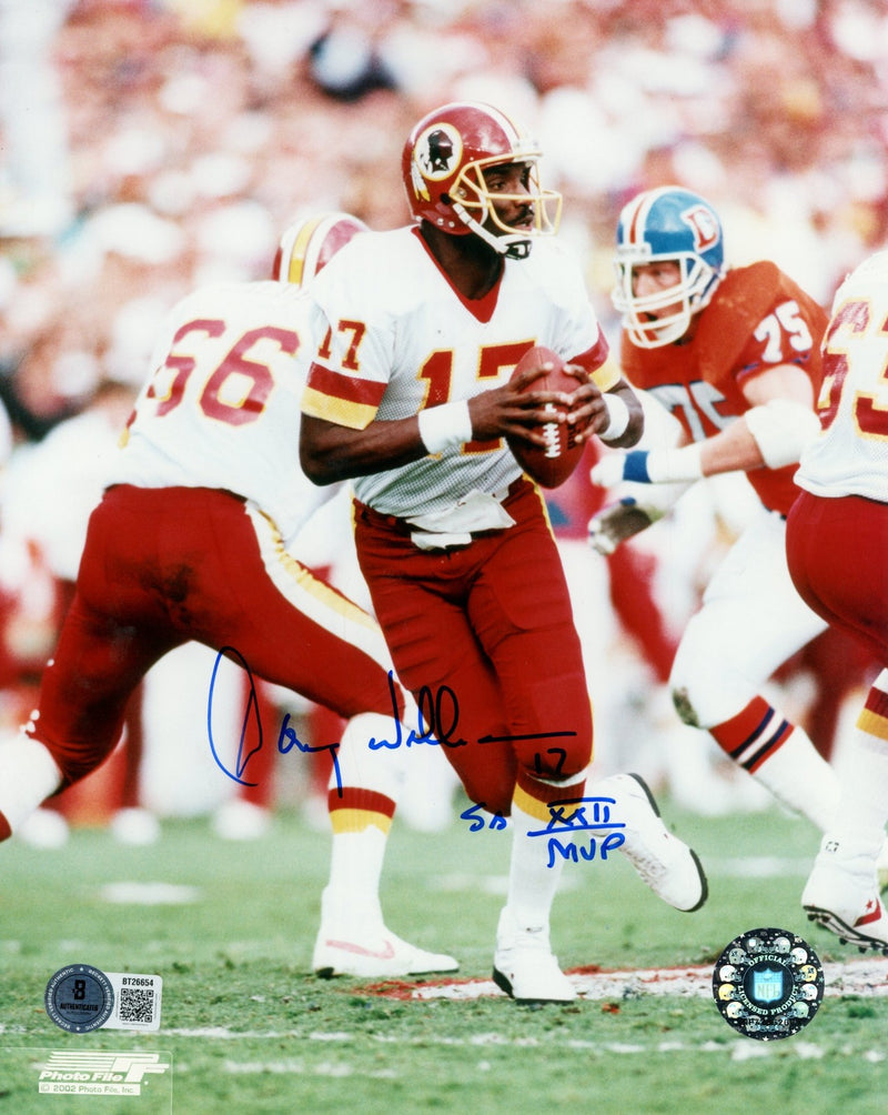 Doug Williams Signed Washington Redskins 8x10 Photo