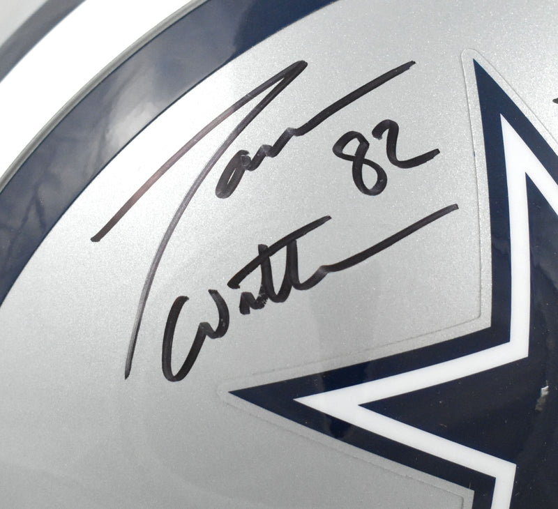Tony Romo and Jason Witten Signed Dallas Cowboys Authentic Full Size Helmet